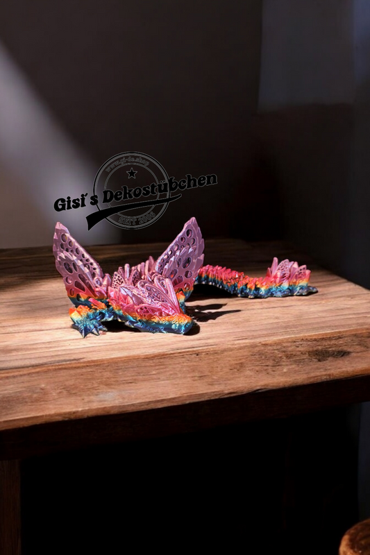 Butterfly Wolf Kite 3D Print Flexi