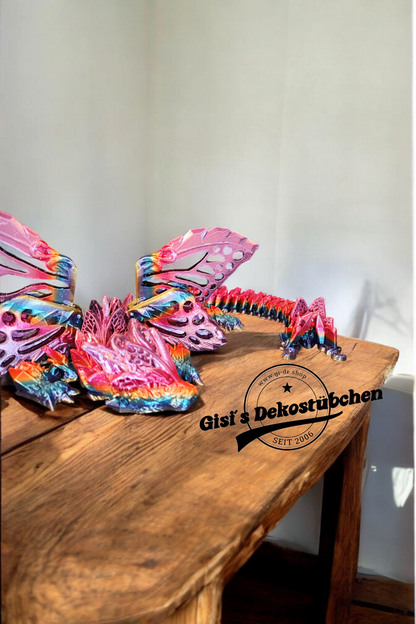 Butterfly Wolf Kite 3D Print Flexi