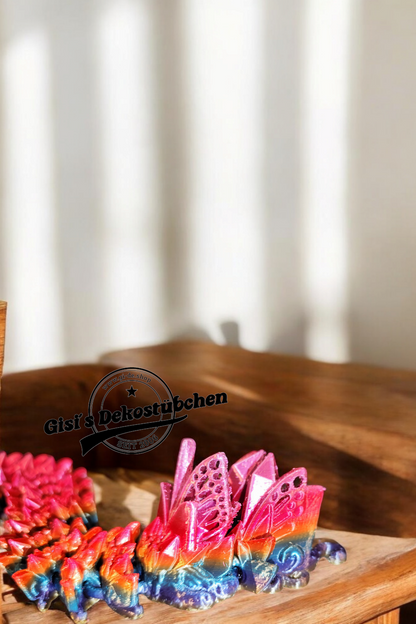 Butterfly Wolf Kite 3D Print Flexi