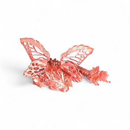 Butterfly Wolf Kite 3D Print Flexi