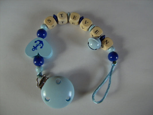 Pacifier chain little sailor