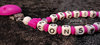 Pacifier chain raccoon birth double name