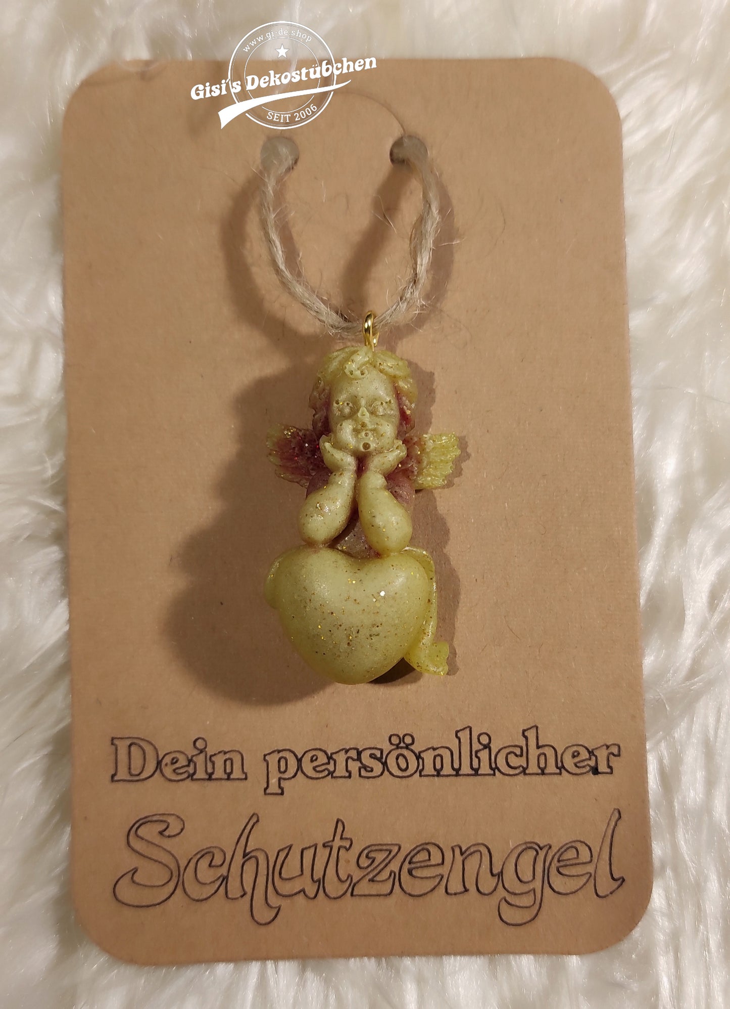 Guardian angel made of resin