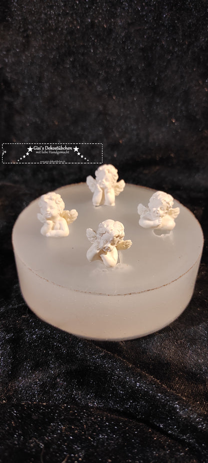 Silicone mold 4 mini angel concrete mold 