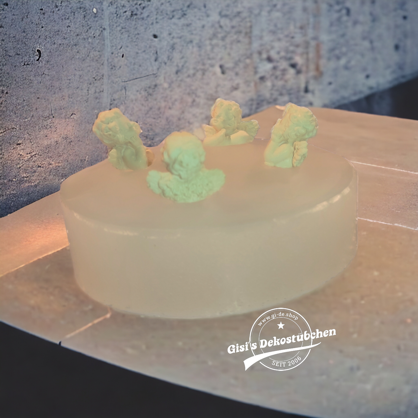 Silicone mold 4 mini angel concrete mold 