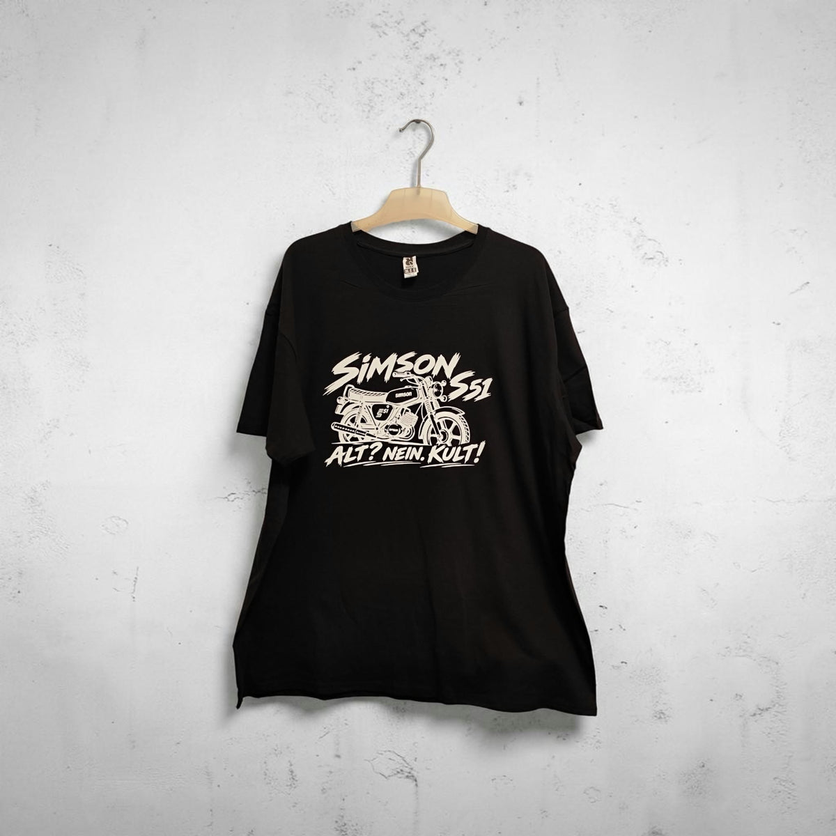 Simson S51 Kult T-Shirt – „Alt? Nein. Kult!“ – Für echte Simson-Fans
