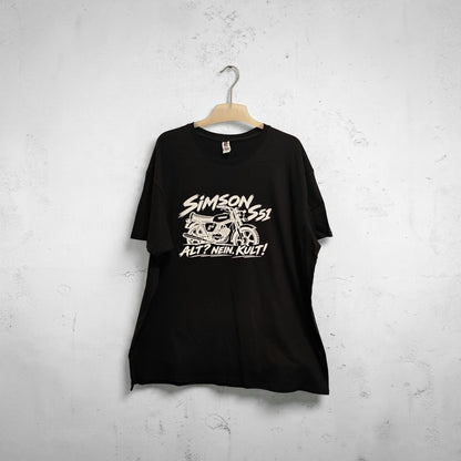 Simson S51 Kult T-Shirt – „Alt? Nein. Kult!“ – Für echte Simson-Fans