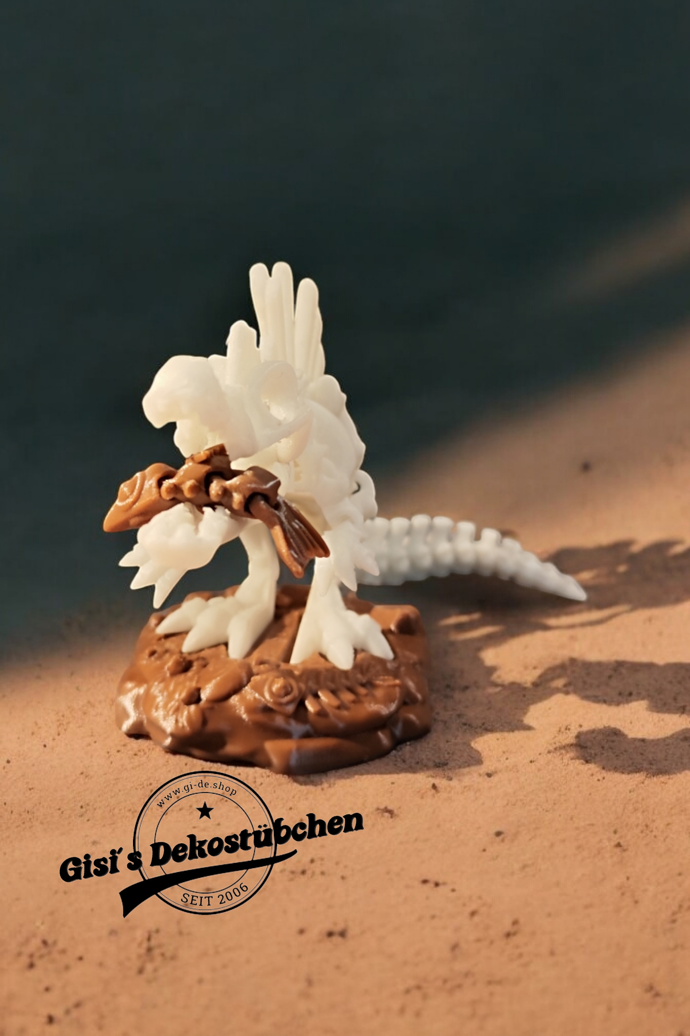 Skeleton Spinosaurus - 3D Printed Articulated Dinosaur Figure | Posable Prehistoric