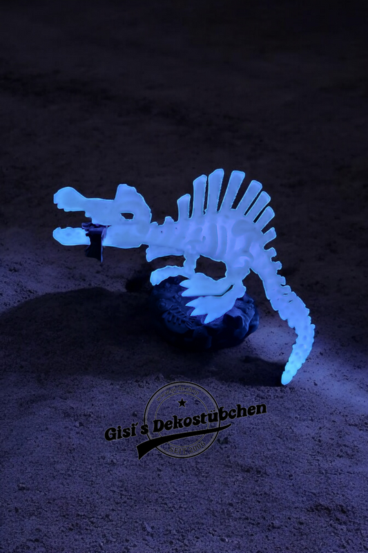 Skeleton Spinosaurus - 3D Printed Articulated Dinosaur Figure | Posable Prehistoric