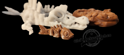 Skeleton Spinosaurus - 3D Printed Articulated Dinosaur Figure | Posable Prehistoric