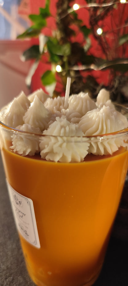 Sojawachskerze „Orangener Engel“ – Duft Orange & Vanille