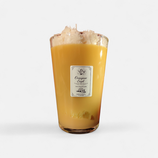 Soy wax candle “Orange Angel” – Orange & Vanilla scent
