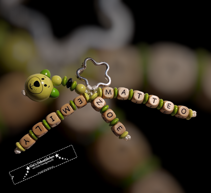 Teddy bag charm/keychain