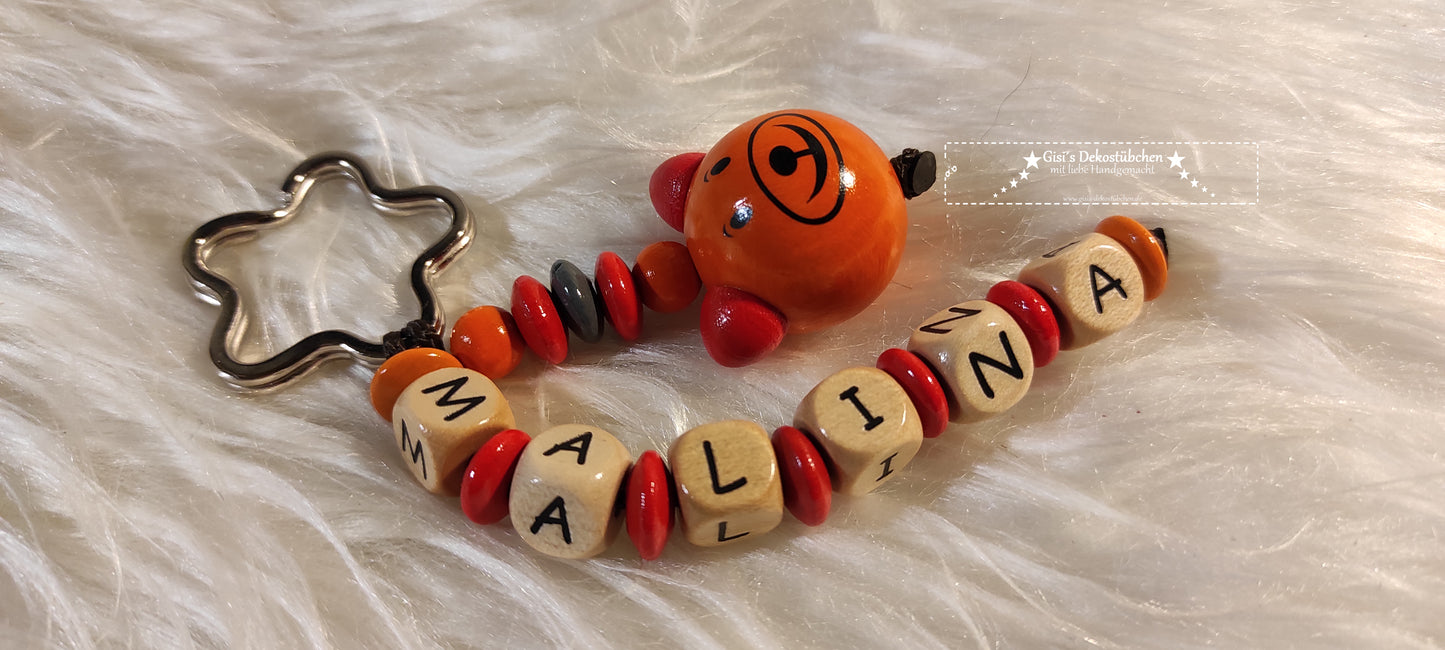 Teddy bag charm/keychain