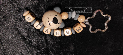 Teddy bag charm/keychain