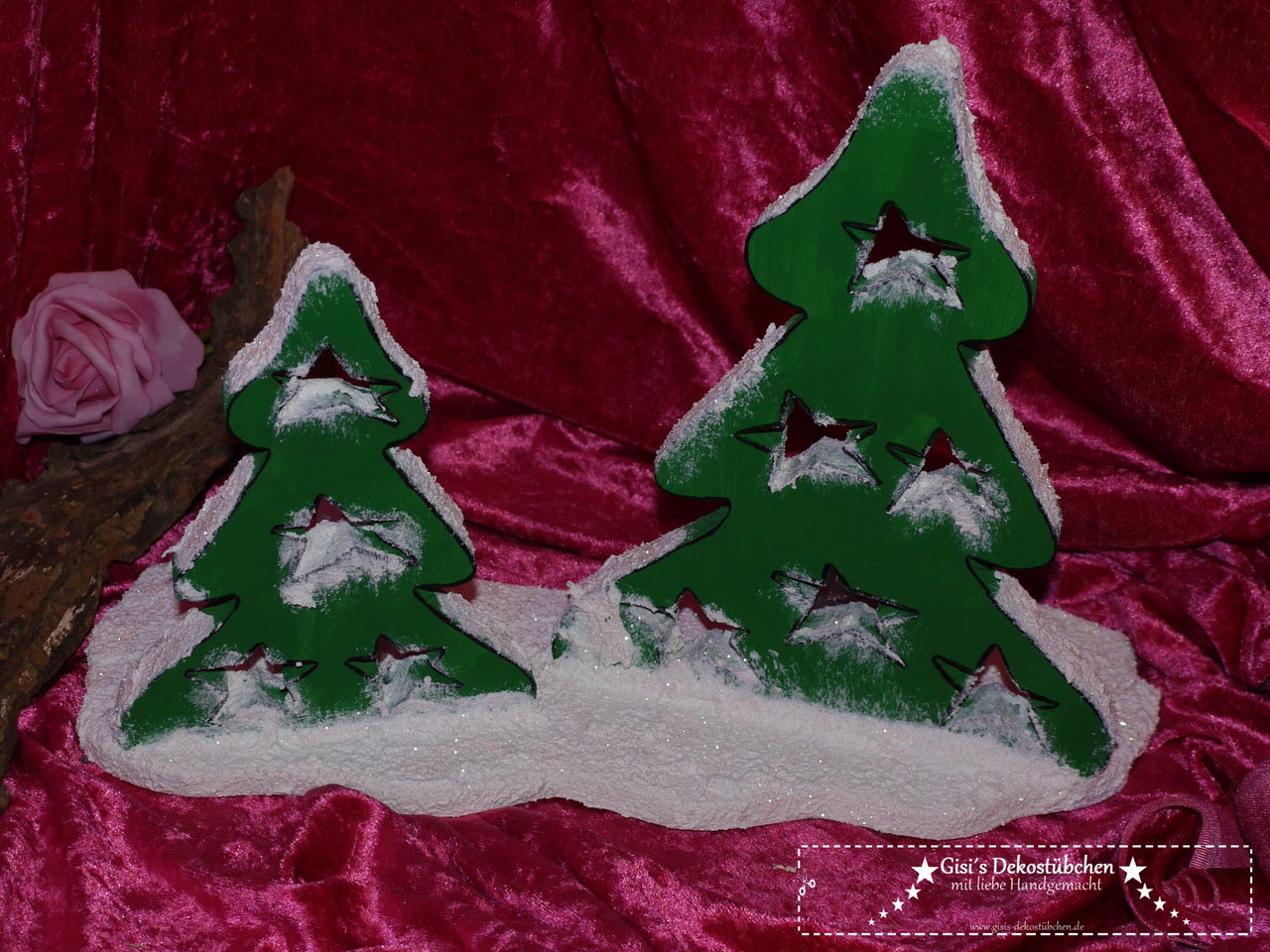 Tealight holder - Christmas tree