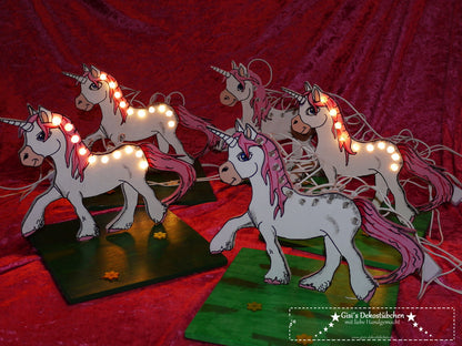 Unicorn table lamp with LED 