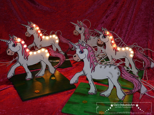 Unicorn table lamp with LED 
