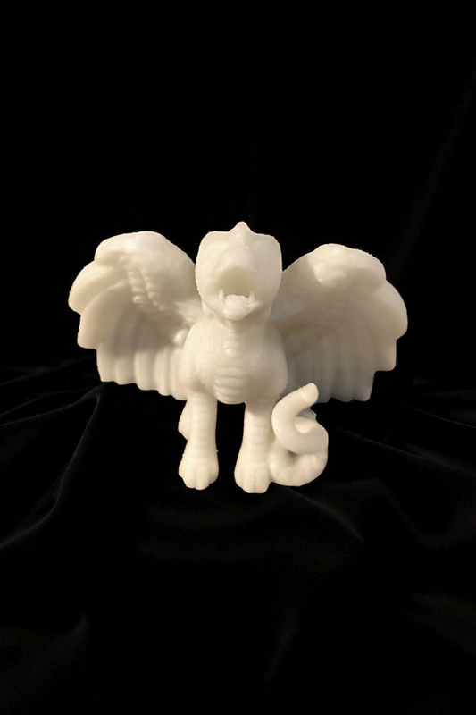 USB cable holder dragon