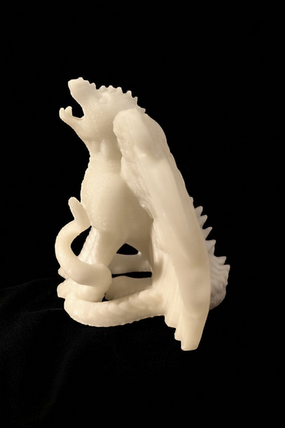 USB cable holder dragon