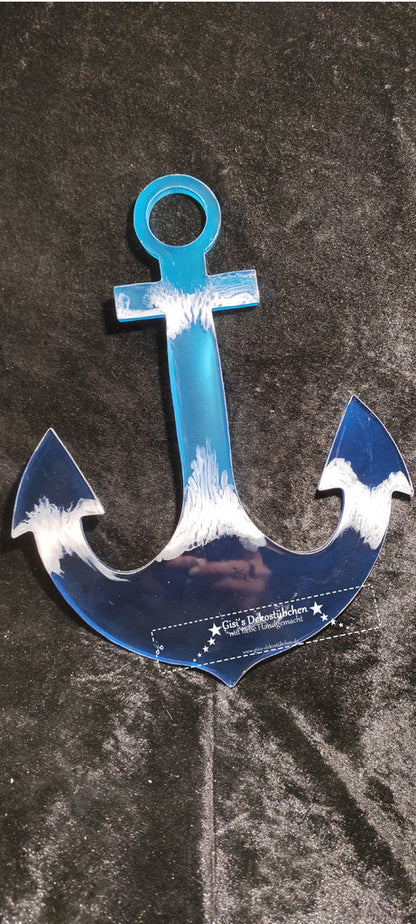 Wall decoration anchor made of epoxy resin