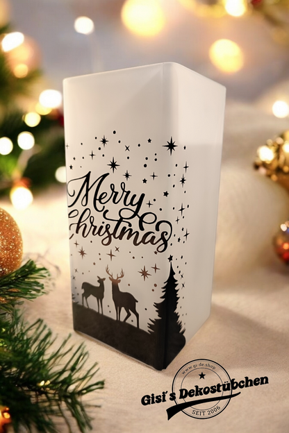 Weihnachtslampe Merry Christmas