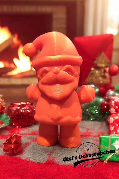 Santa Claus Fidget Toy 3D Printed Christmas Gift for Winter Lovers