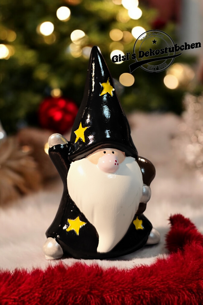 Ceramic gnome Merlin