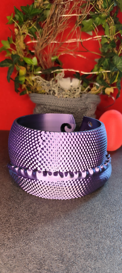 3D Printed Dragon Yarn Holder – Yarn Bowl with Holder for Crochet Hook & Scissors