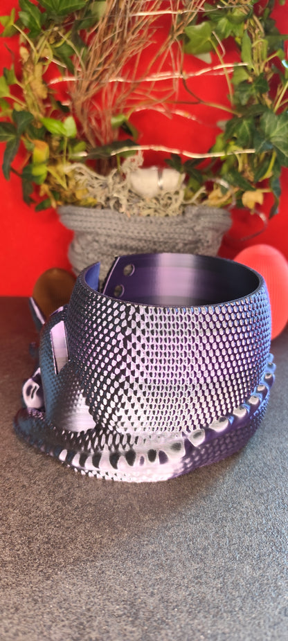 3D Printed Dragon Yarn Holder – Yarn Bowl with Holder for Crochet Hook & Scissors