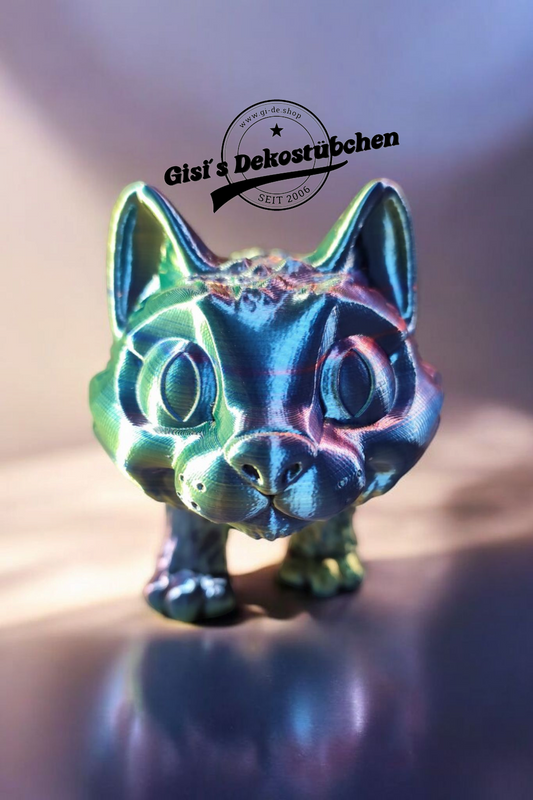XXL 3D cat in your desired color 