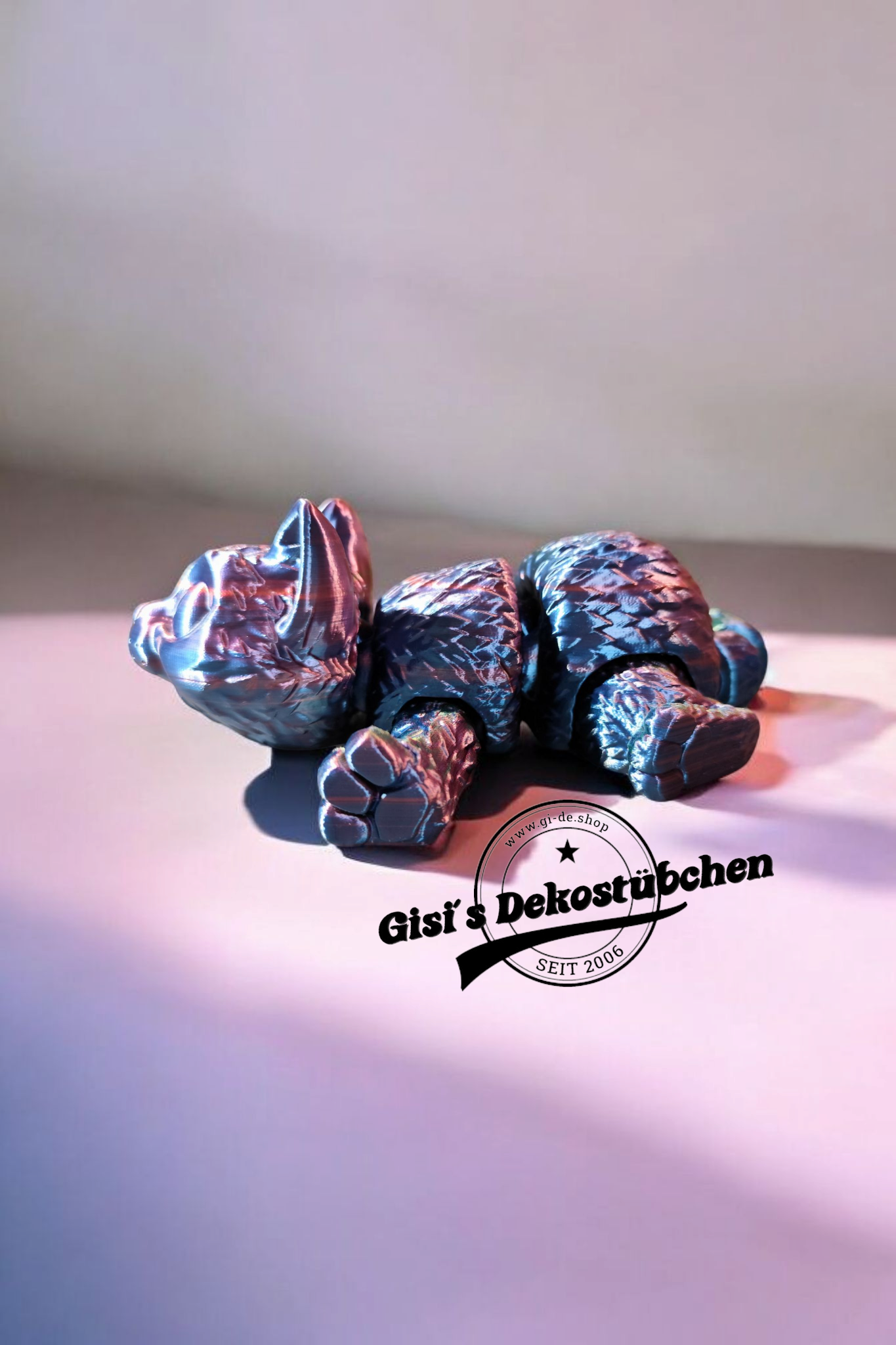 XXL 3D cat in your desired color 