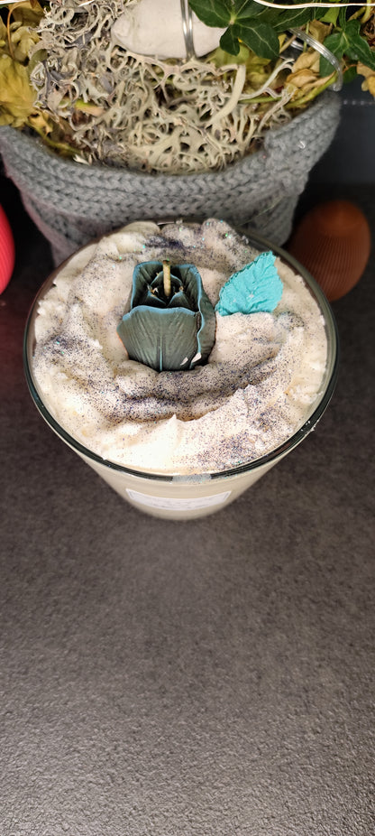 XXL Soy Wax Candle "Spring" with Tulip – Hand-Poured & Vegan
