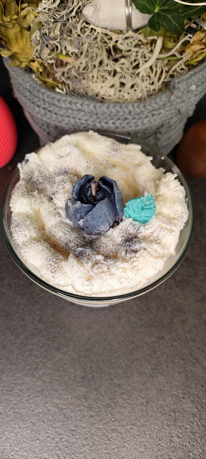 XXL Soy Wax Candle "Spring" with Tulip – Hand-Poured & Vegan