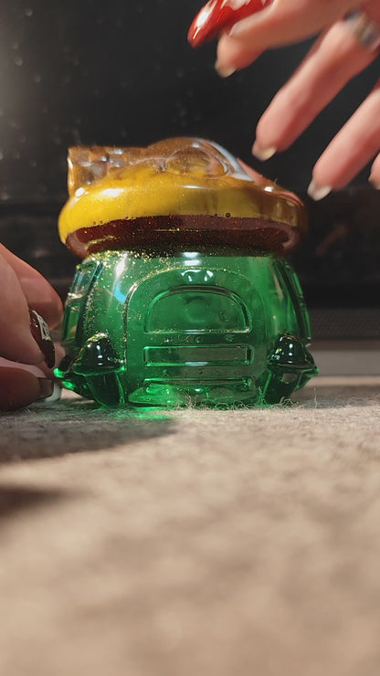 Resin tin mushroom gift housewarming gift 