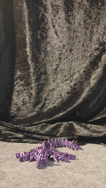 3D Printed Baby Dragon - Articulated Dragon - Fidget Toy