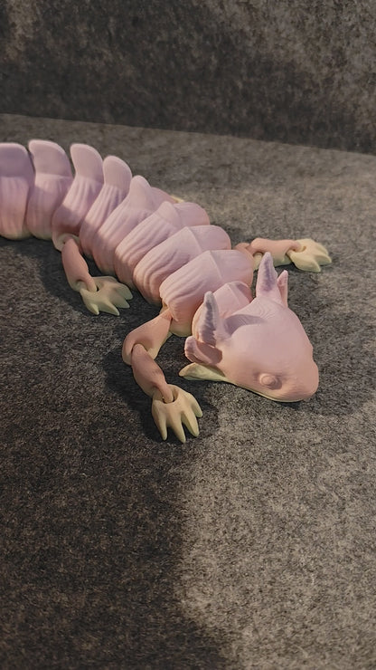 Flexi-Axolotl Your colorful companion
