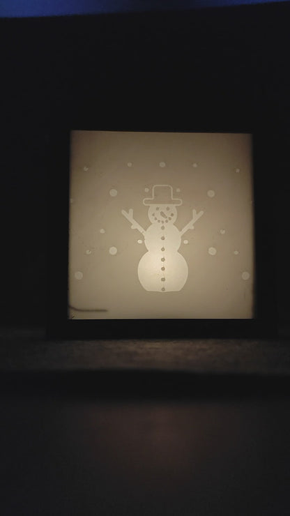 3D printed Christmas lantern (illuminated) 