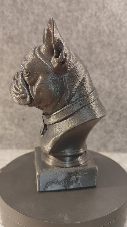 French Bulldog Bust