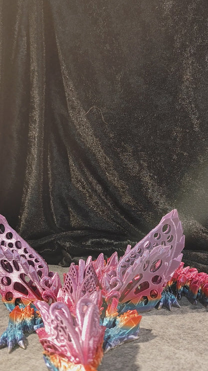 Butterfly Wolf Kite 3D Print Flexi