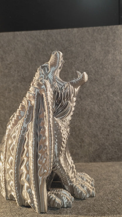 “Guardian of Treasures” – Mystical Dragon Money Box from 3D Printing